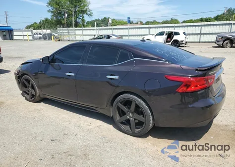 2016 Nissan Maxima 3.5S z USA, uszkodzony, nr VIN 1N4AA6APXGC407807